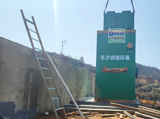 200噸一體化凈水設(shè)備投入使用；